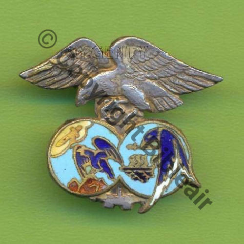 SAL  A0831 BA.701 SALON  DrP+Bol petit Guilloche Embouti Nid Bleu fonce Email Src.Y.GENTY 